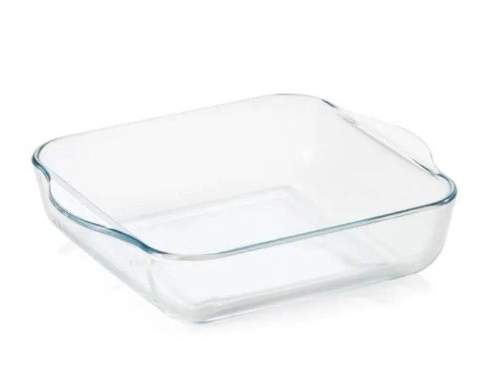 Premiaglass vierkante ovenschaal - 1,9 liter, Overige kleuren, Schaal, Magnetronbestendig, Nieuw