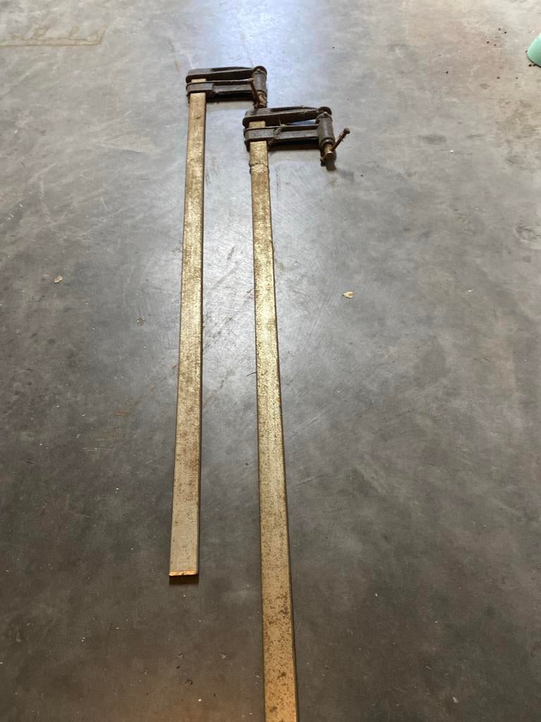 Set van 2 robuuste lijmklemmen, Ophalen, Gebruikt