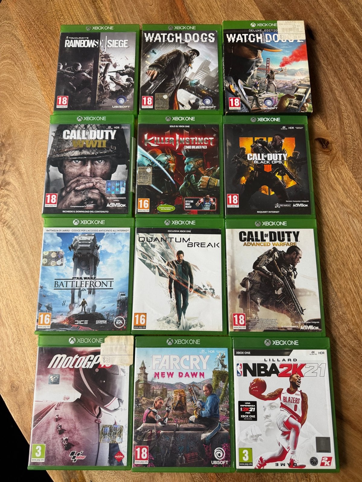 Xbox One Games - Diverse Titels, Online, Gebruikt, Vanaf 18 jaar, Overige genres