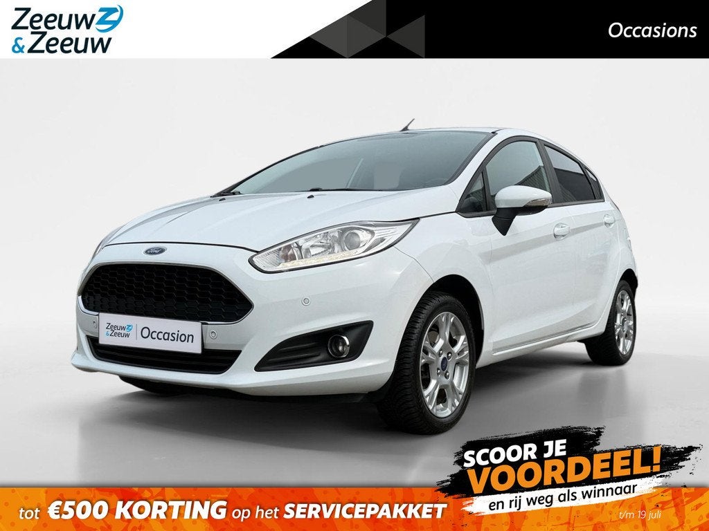 Ford Fiesta 1.0 Style Ultimate | Dealer onderhouden | NL aut, Auto's, 12 maanden, 525 kg, Origineel Nederlands, Bedrijf
