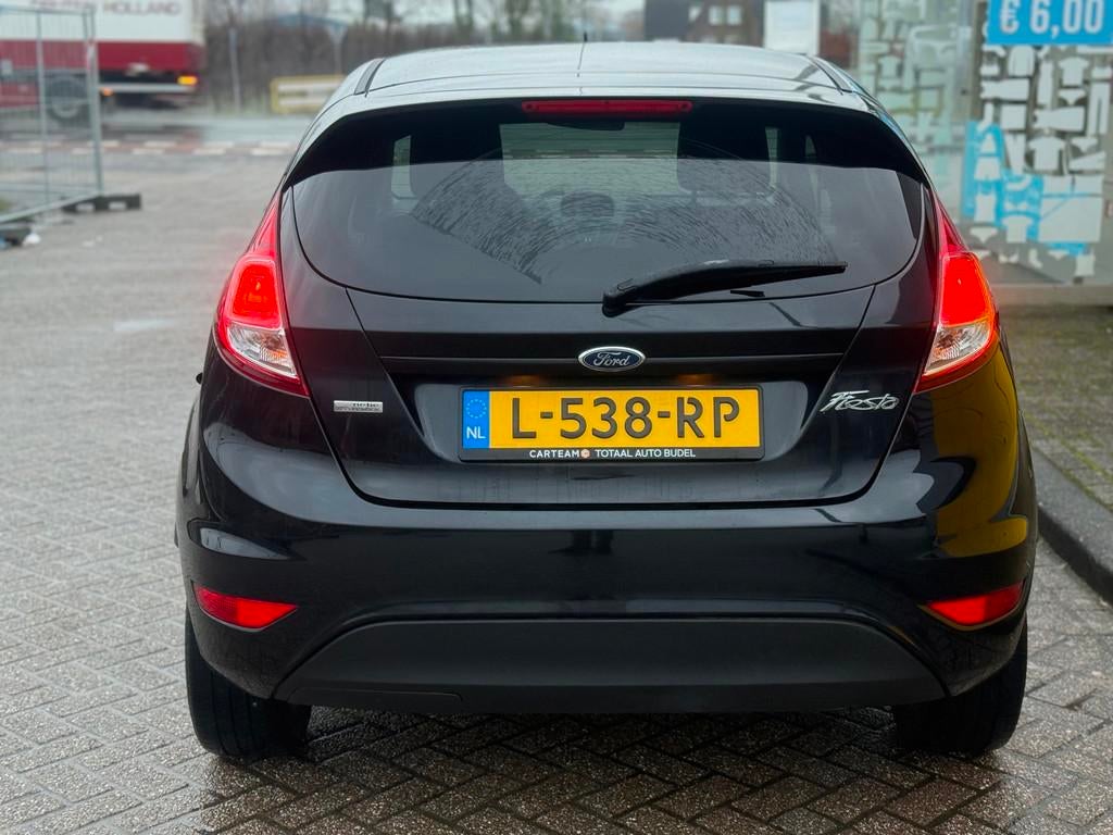 Ford Fiesta 1.0 Style Bj 2013 5Drs Airco Stoelverw. LM-Velge, Voorwielaandrijving, Stof, 525 kg, Bedrijf