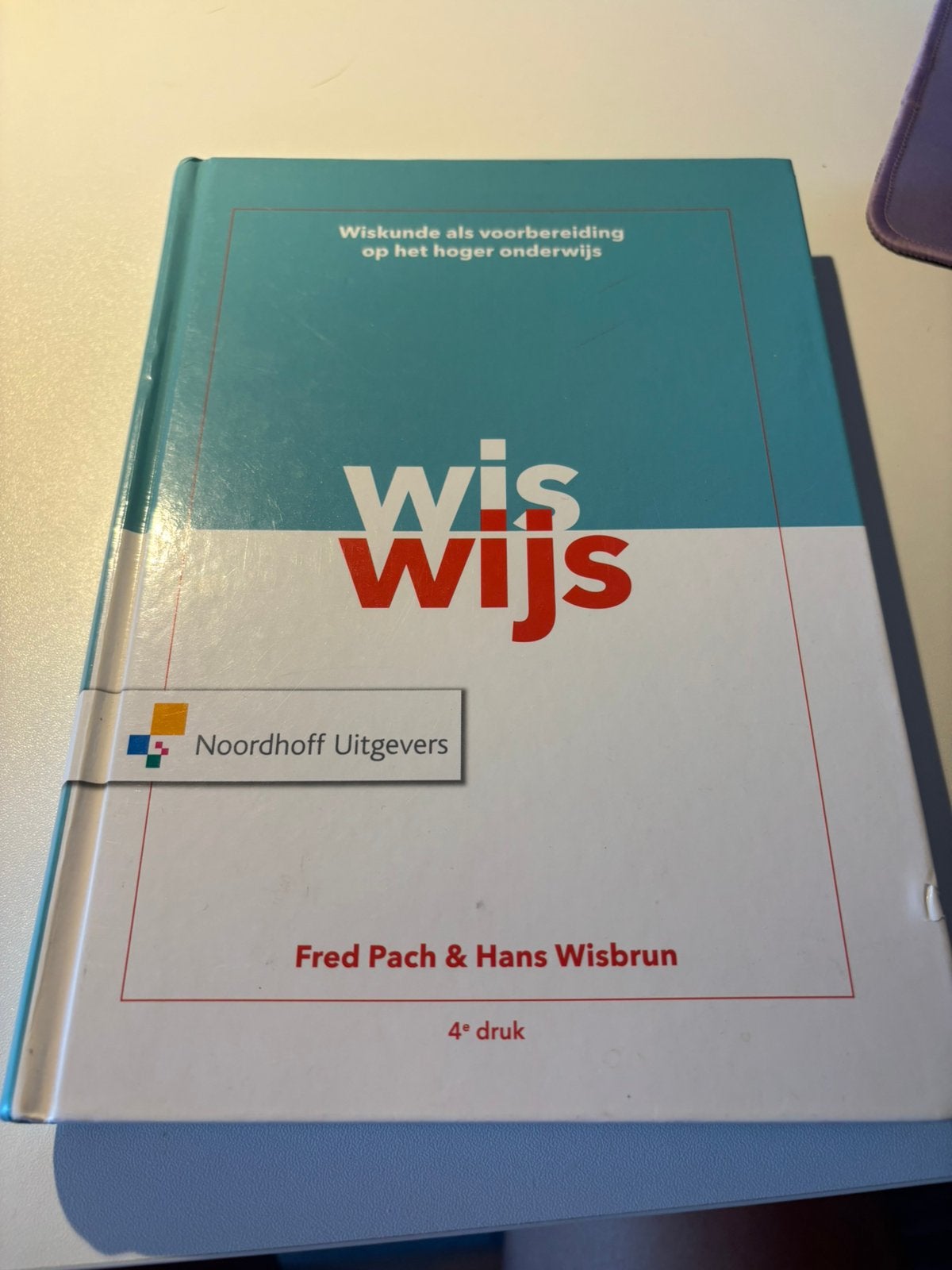 Wis wijs wiskunde boek, Ophalen of Verzenden, Zo goed als nieuw