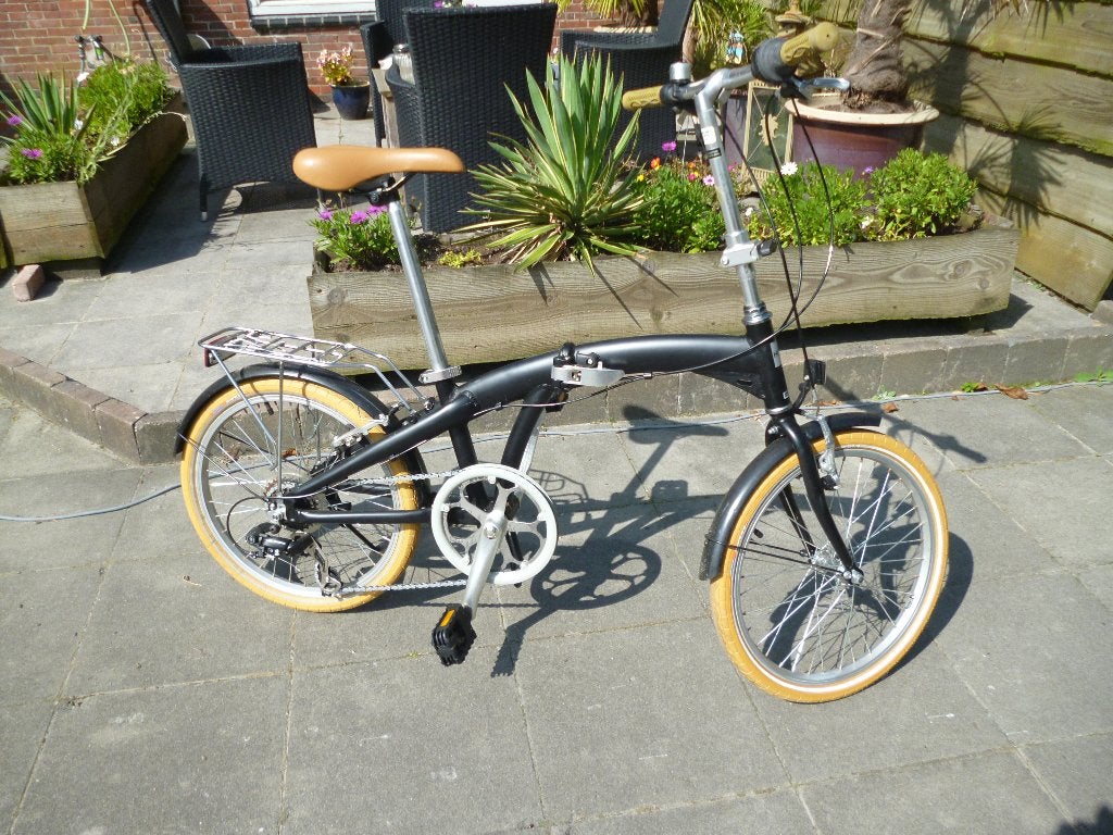 ZGAN vouwfiets, 20 inch of meer, Velgrem, Versnellingen, Zo goed als nieuw
