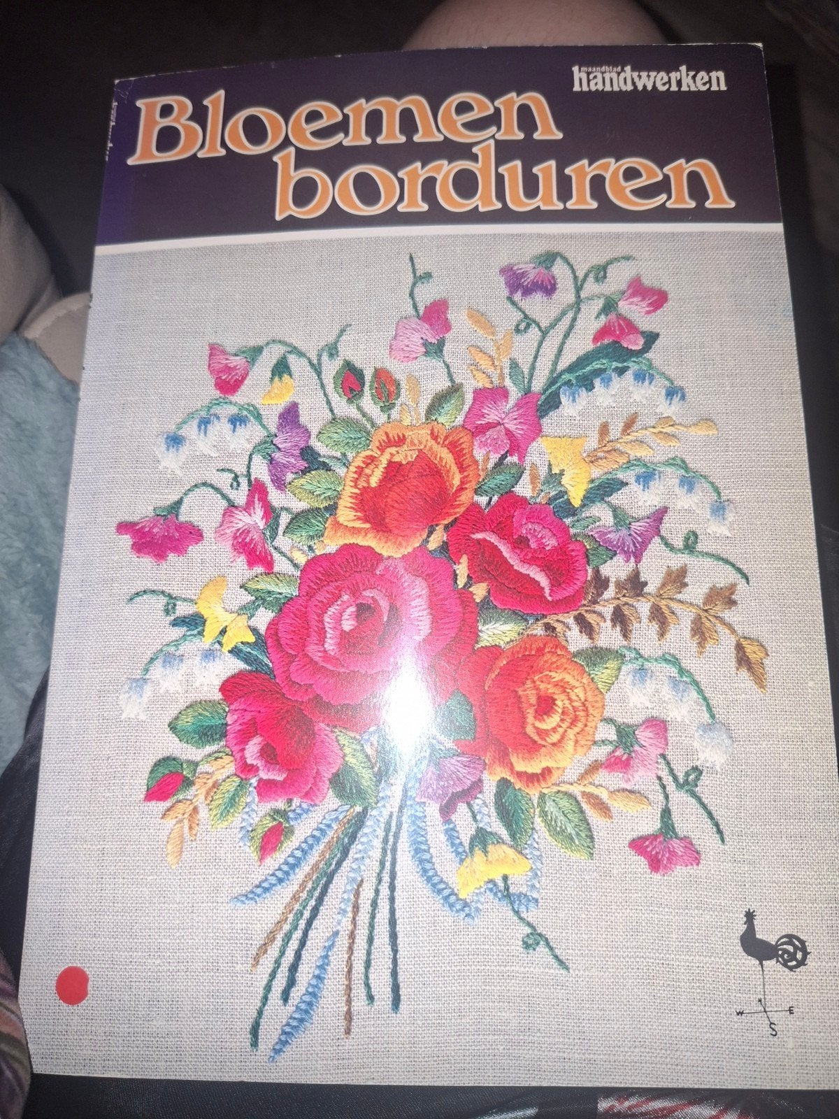 Bloemen borduren boek, Ophalen of Verzenden, Overige onderwerpen