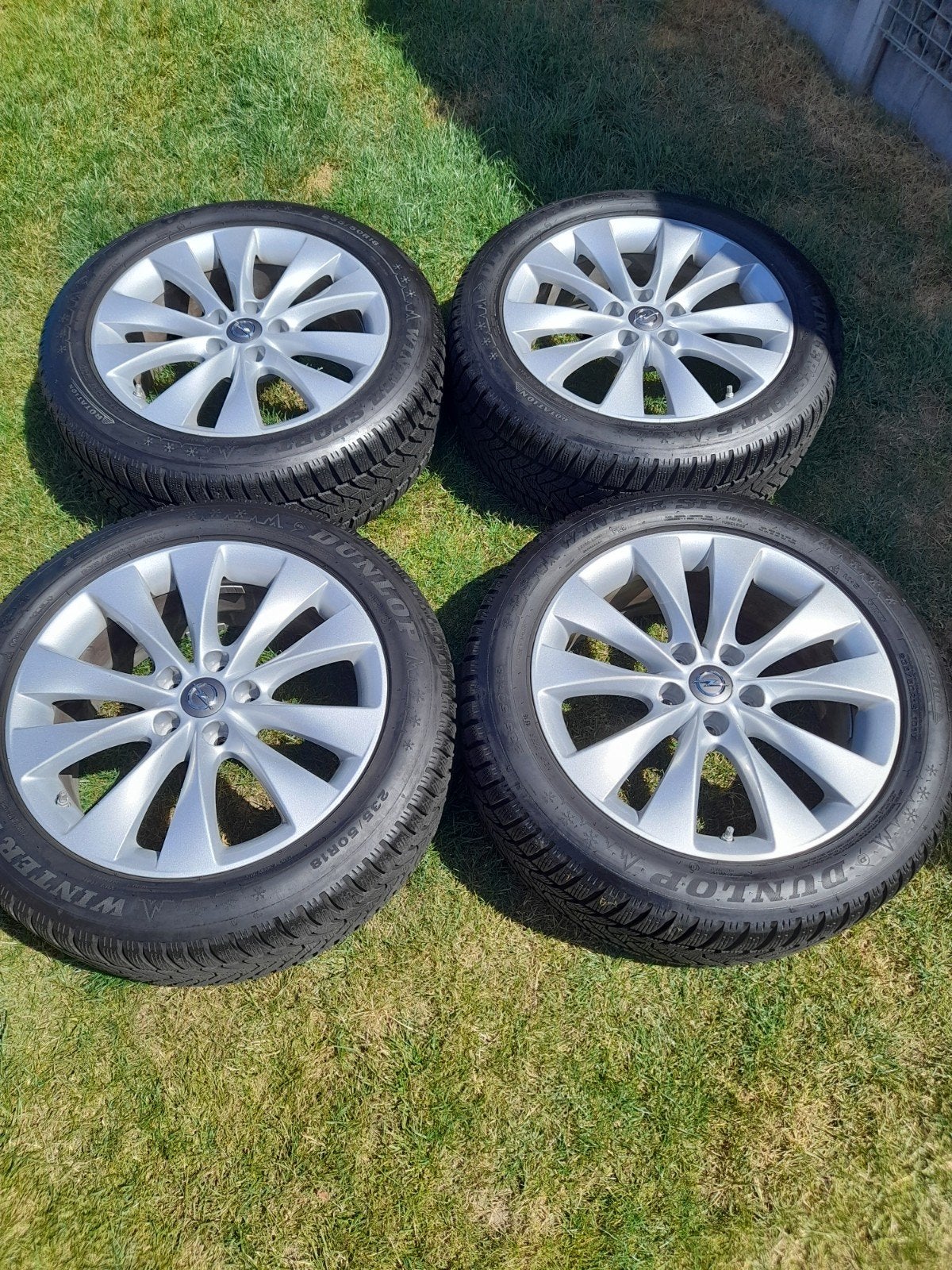 18" originele winterset Opel Cascada, Insignia B, Zafira Tou, Ophalen, Gebruikt, Opel