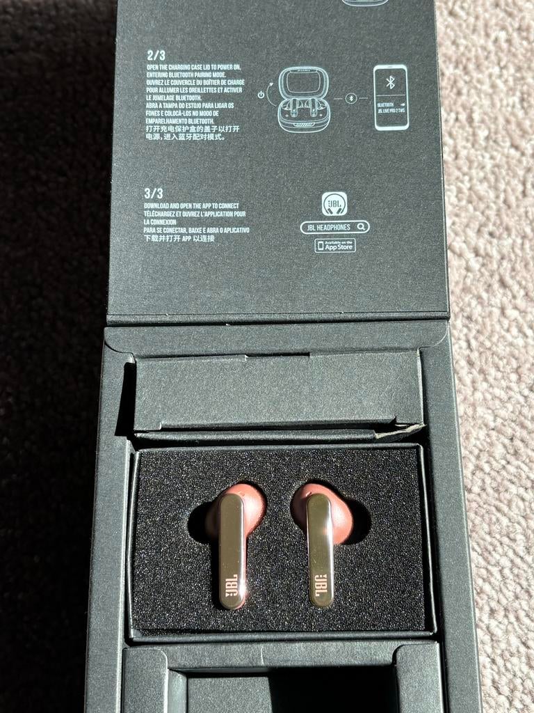 JBL Live, Audio, Tv en Foto, Koptelefoons, Zo goed als nieuw, Over oor (circumaural), Overige merken, Draadloos, Bluetooth, Surround