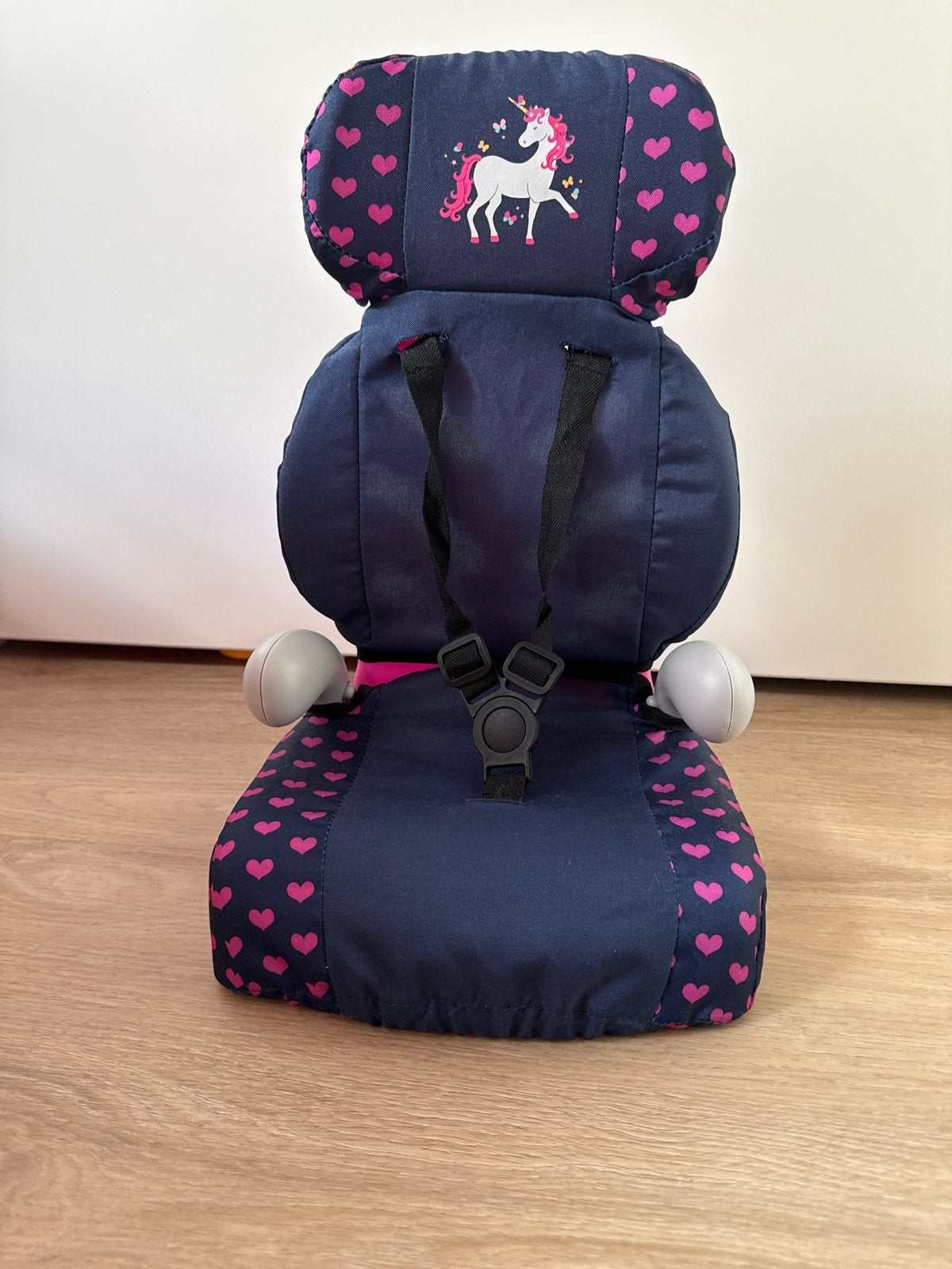 Bayer Deluxe Poppenautostoel - Marineblauw, Kinderen en Baby's, Speelgoed | Poppen, Ophalen, Nieuw, Babypop