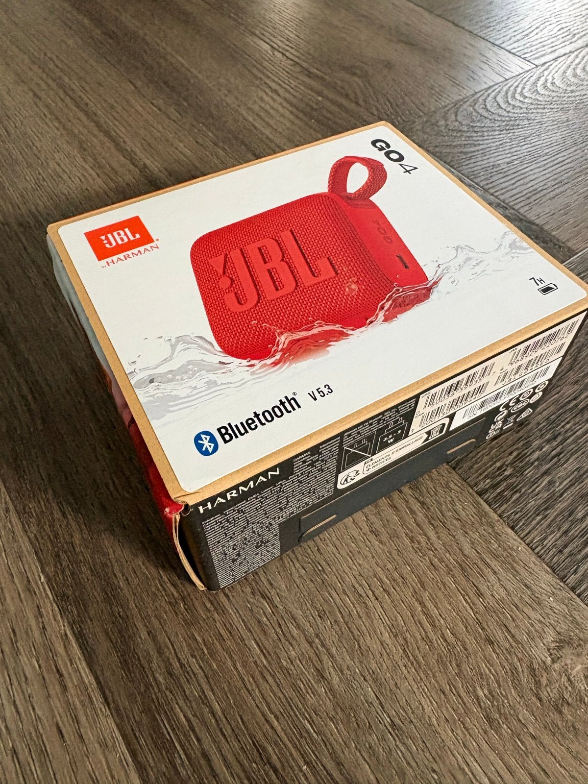 JBL Go 4 Bluetooth Speaker rood - Nieuw in doos, Audio, Tv en Foto, JBL, Nieuw, Ophalen of Verzenden, Draagbare speaker