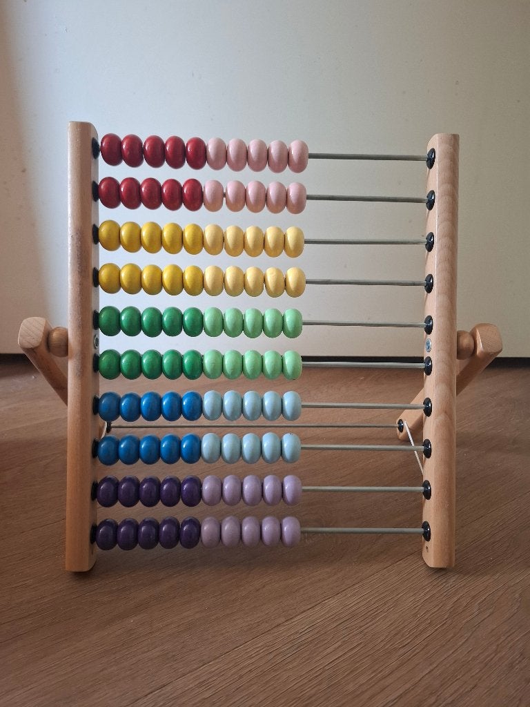 Houten telraam, Kinderen en Baby's, Speelgoed | Houten speelgoed, Ophalen of Verzenden, Gebruikt, Overige typen