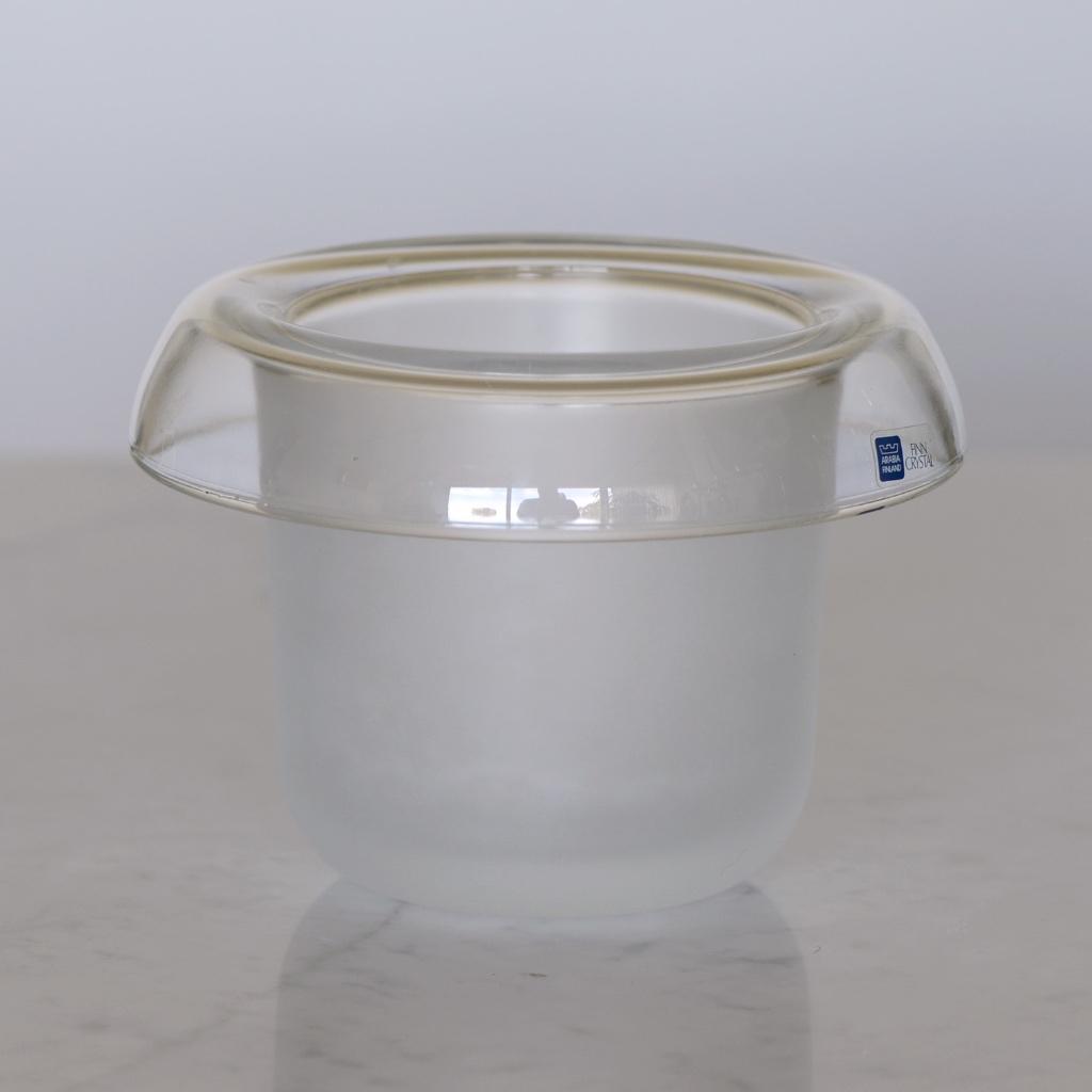 ✅ ARABIA APOLLO vaas Markku Salo retro ca. 1985, Overige kleuren, Ophalen of Verzenden, Minder dan 50 cm, Glas