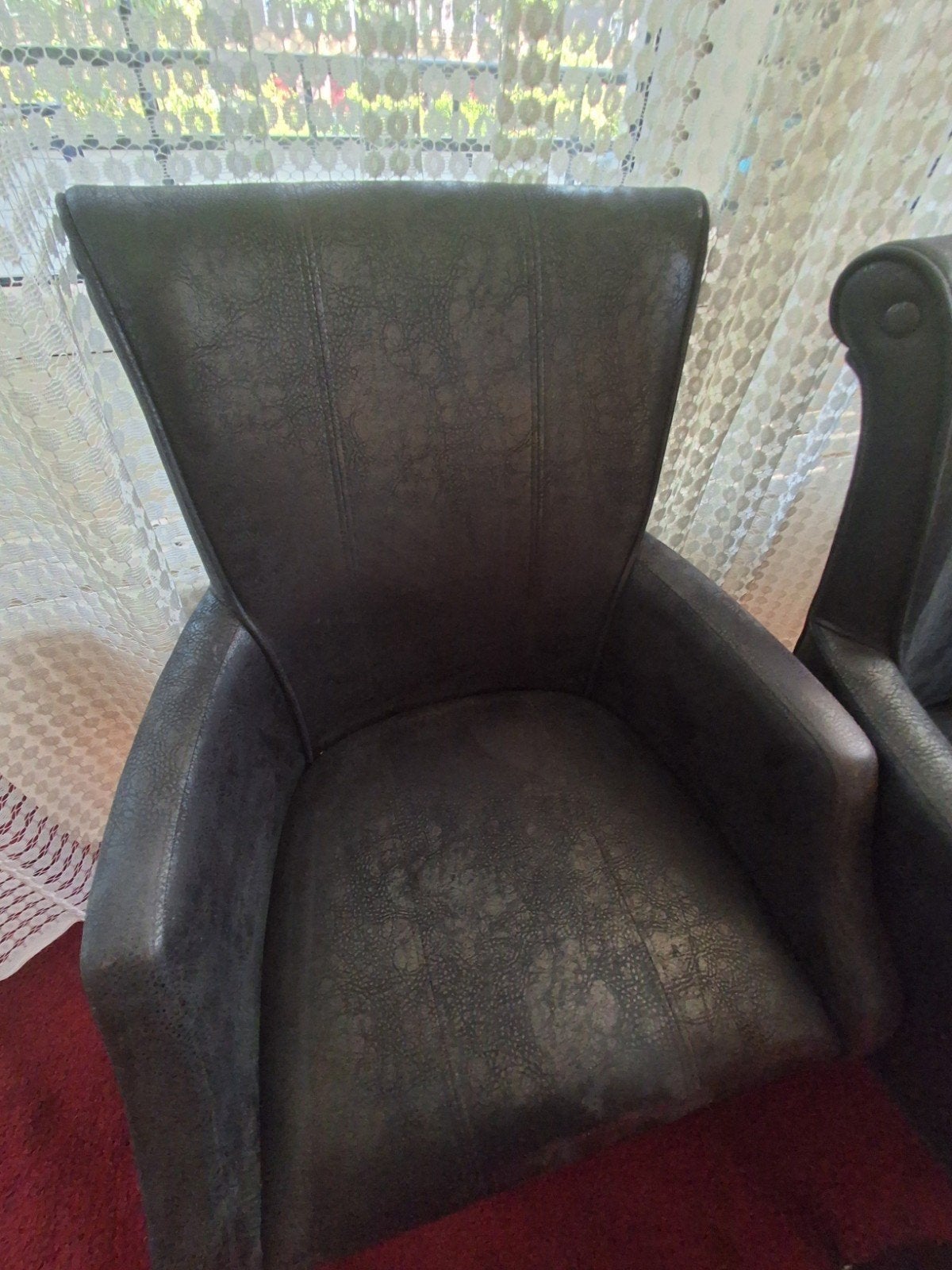 comfortabele fauteuil,s, Ophalen of Verzenden, 75 tot 100 cm, Stof, 50 tot 75 cm