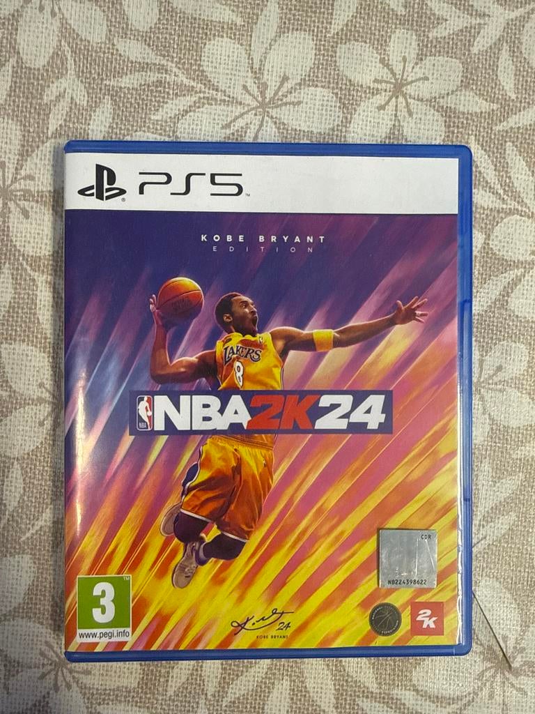 NBA 2K24 Kobe Bryant Edition PS5, Eén computer, Ophalen of Verzenden, Zo goed als nieuw, Sport