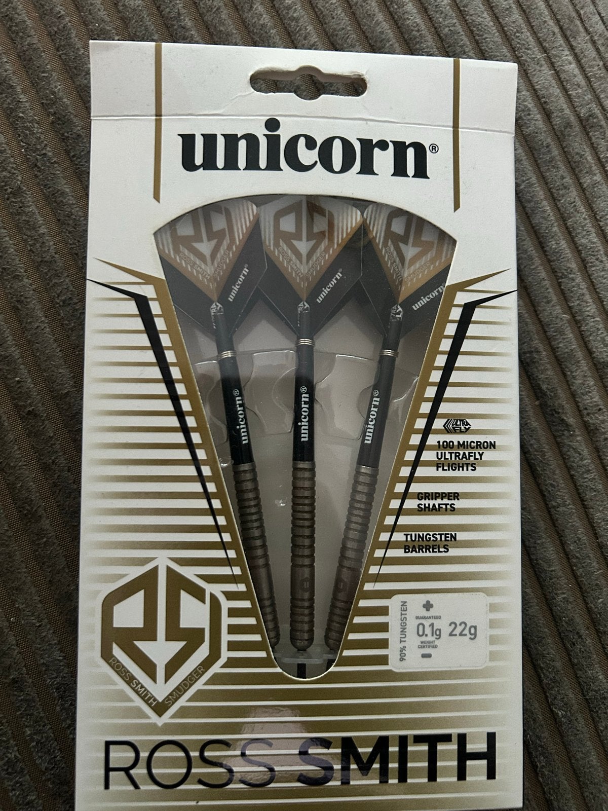 Unicorn Ross Smith Darts 22 gram, Ophalen of Verzenden, Nieuw, Pijlen