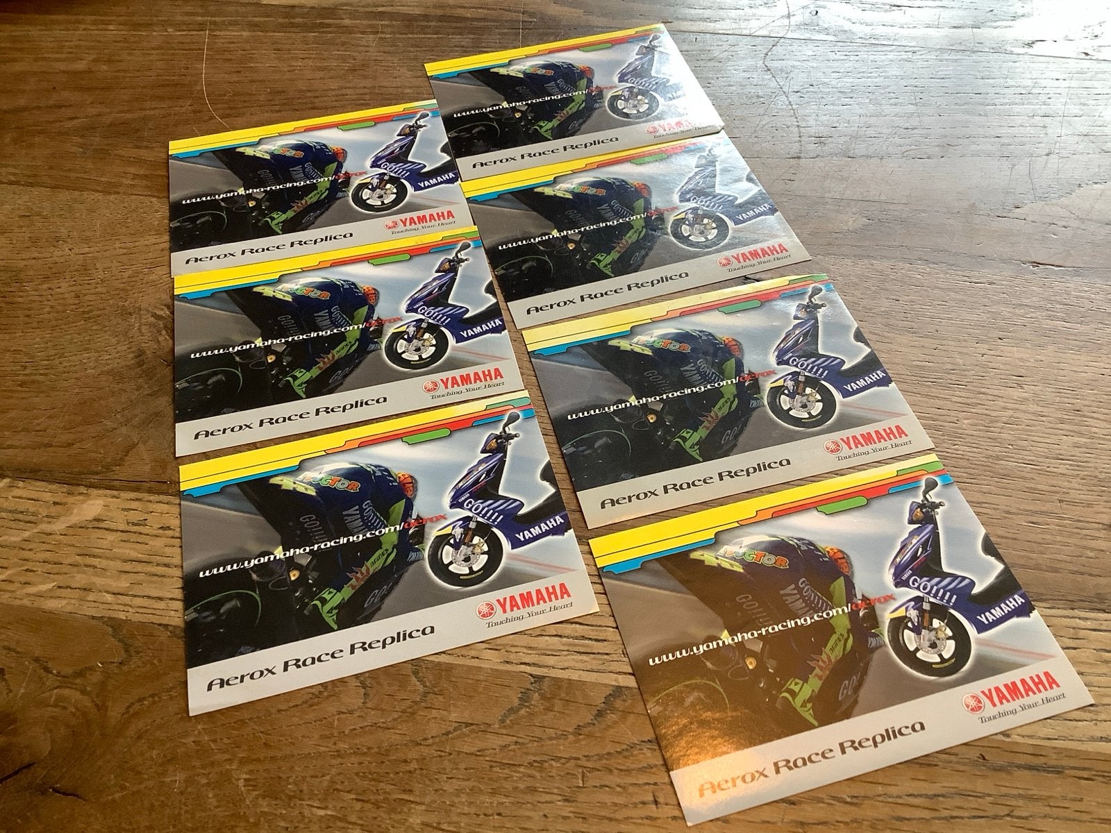 Yamaha Aerox Race Replica stickers 12 x9 cm (8), Verzenden, Nieuw