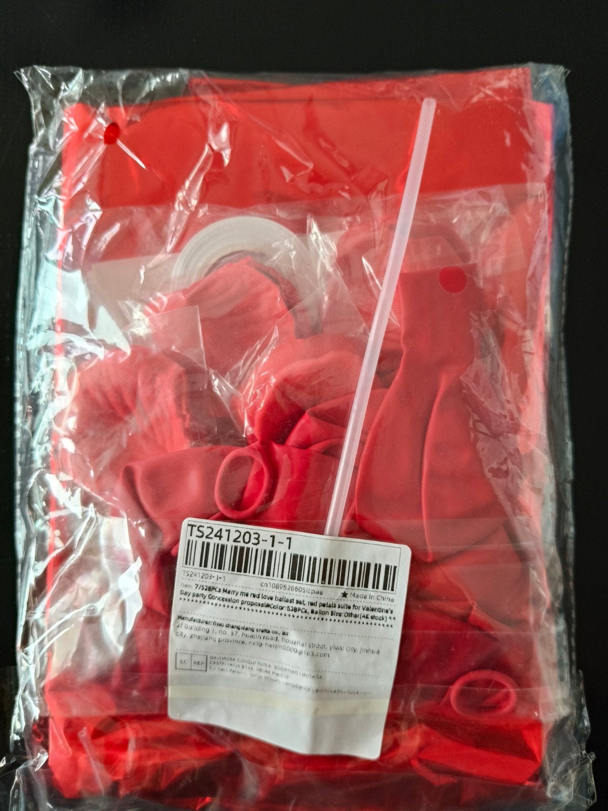 Ballonnen voor een huwelijksaanzoek, Ophalen of Verzenden, Nieuw, Versiering, Geboorte of Huwelijk