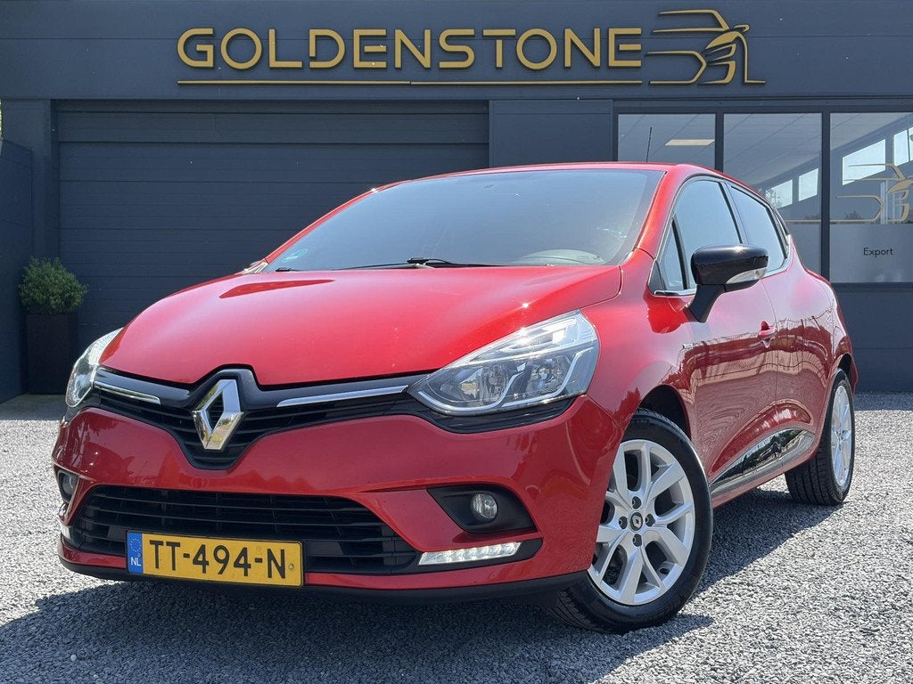 Renault Clio 0.9 TCe Limited Trekhaak,Navi,Keyless,Airco,Cru, Auto's, Voorwielaandrijving, 898 cc, Stof, Gebruikt