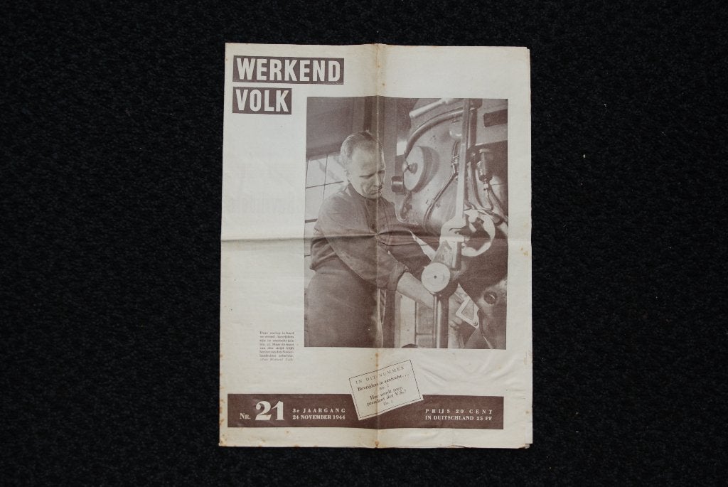 Werkend Volk 1944, Ophalen of Verzenden, Overige soorten, Nederland, Boek of Tijdschrift