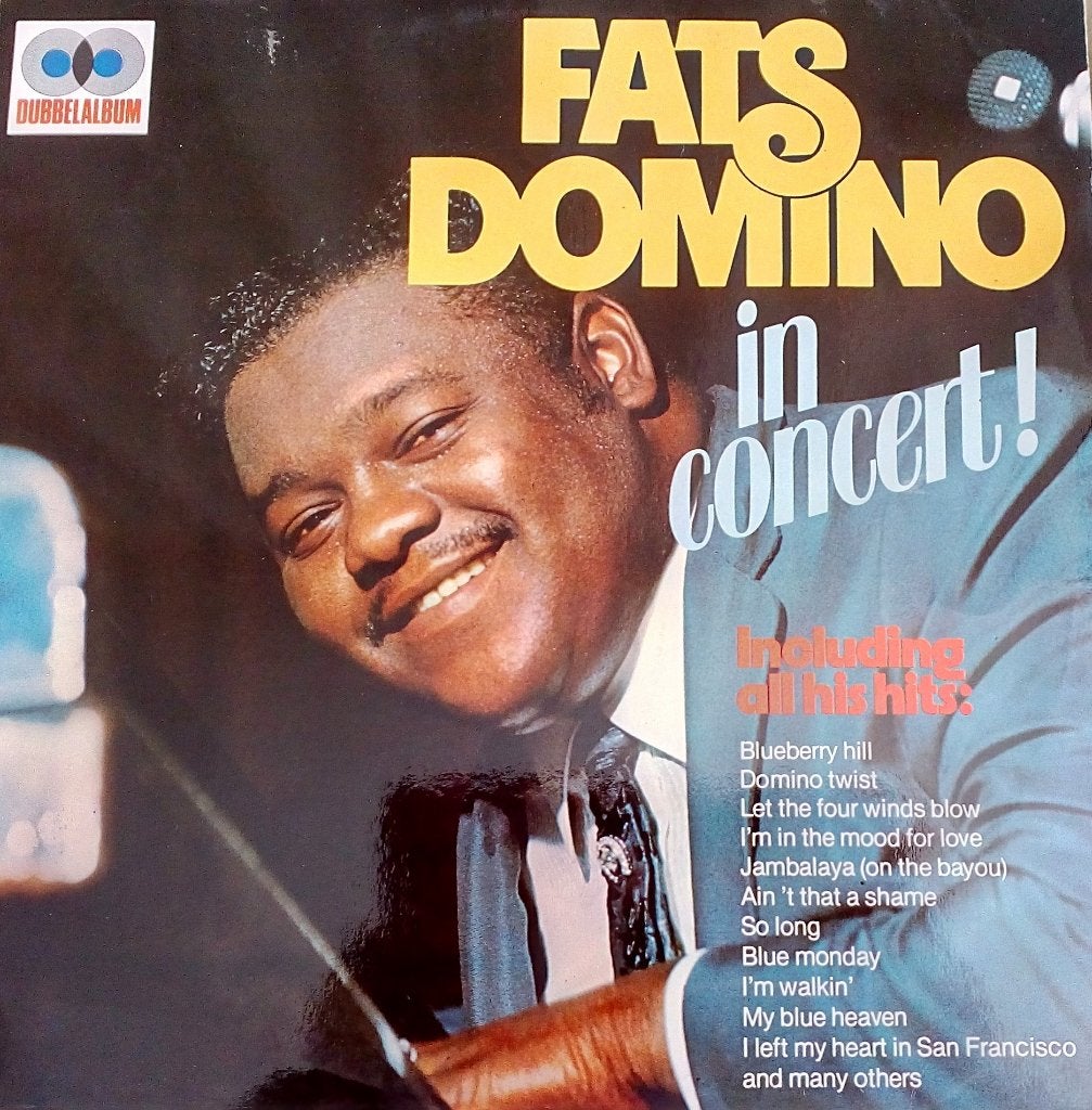 Lp - Fats Domino - In Concert! (Dubbelalbum), Gatefold hoes, Ophalen of Verzenden, Gebruikt, 12 inch