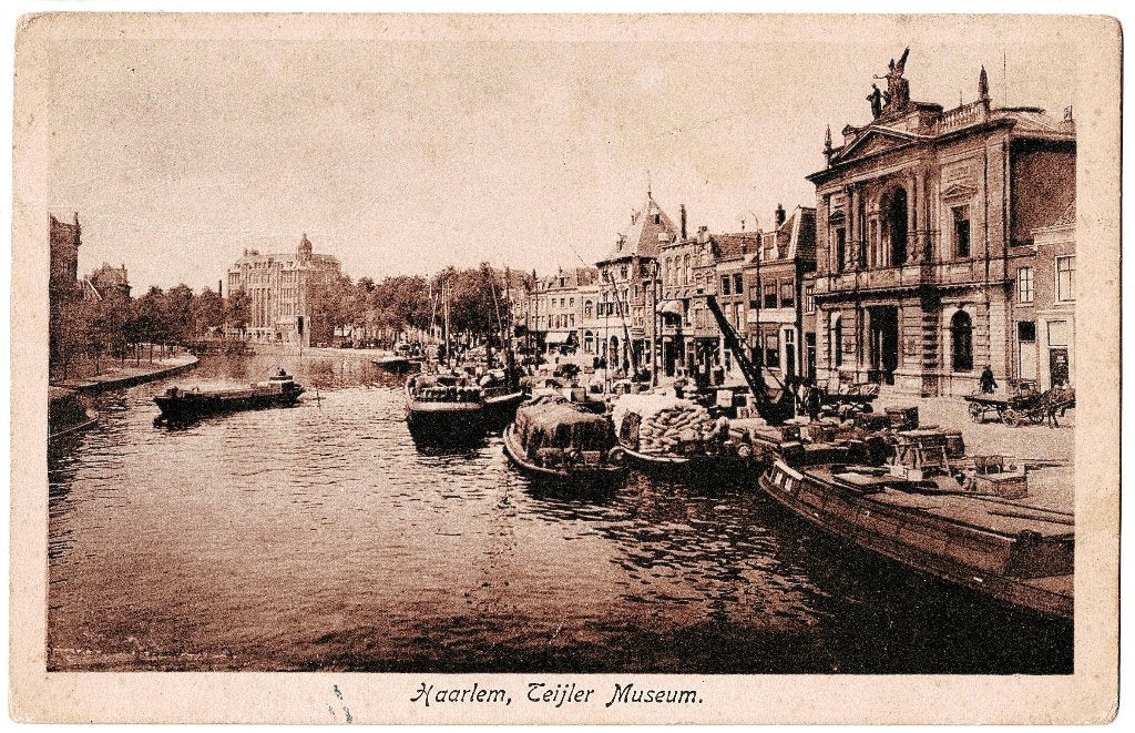 Haarlem,Teyler Museum, verstuurd 193, richtprijs 3,50, Verzenden, 1920 tot 1940, Gelopen, Noord-Holland