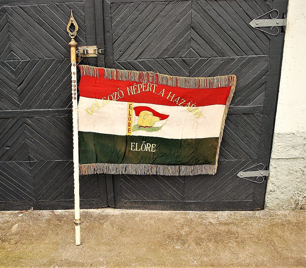 Vlag Communistische Jeugdbond Komsomol Socialistisch Vintage, Ophalen of Verzenden