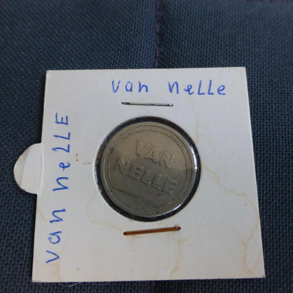 Koffie penning  Van nelle, Ophalen of Verzenden, Brons, Nederland