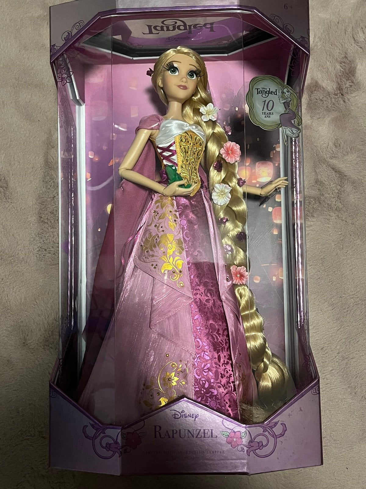 Limited Edition Doll Rapunzel Disney, Verzamelen, Disney, Ophalen of Verzenden, Overige figuren, Zo goed als nieuw, Beeldje of Figuurtje