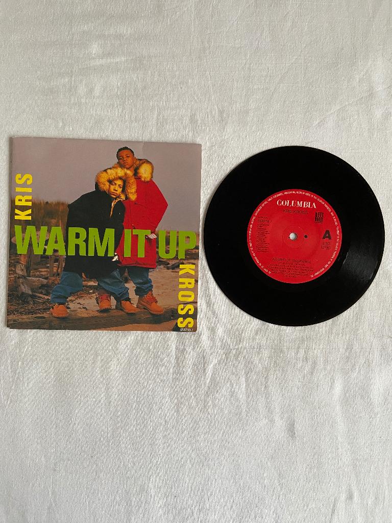 kris kross - warm it up, 7 inch, Single, Ophalen of Verzenden, Zo goed als nieuw
