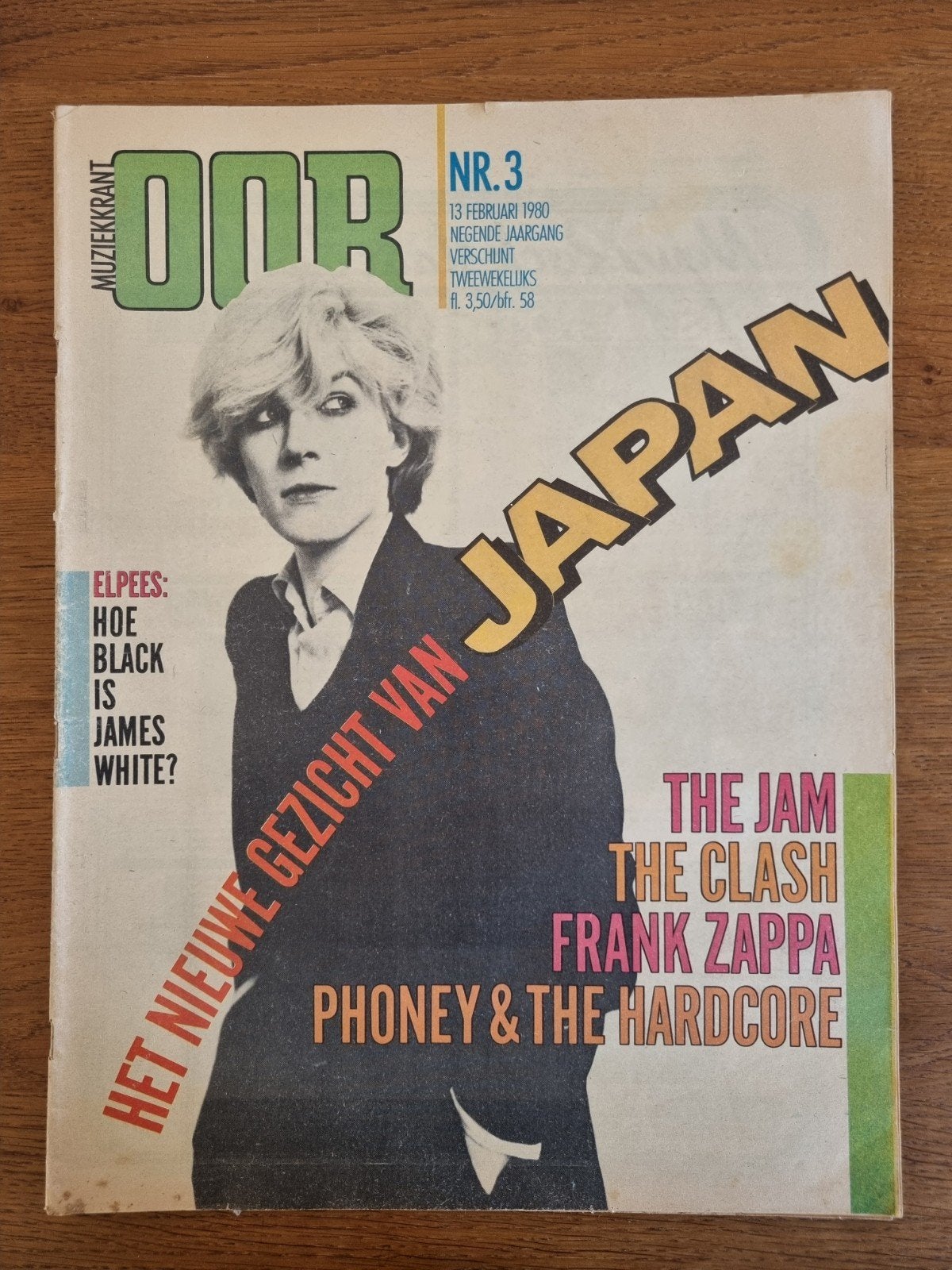 Muziekkrant Oor jrgng 1980 Ramones Mick Jagger Frank Zappa, Boeken, Ophalen, Gelezen, Muziek, Film of Tv