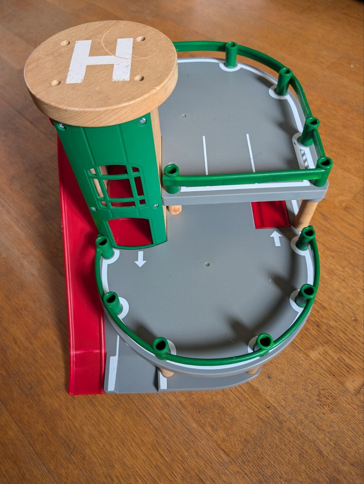 Brio - Houten parkeergarage met lift, Ophalen of Verzenden, Gebruikt, Jongen of Meisje