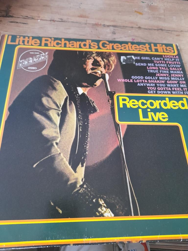Little Richard's Greatest Hits - Recorded Live LP, Gebruikt, Ophalen of Verzenden, Rock-'n-Roll, 12 inch
