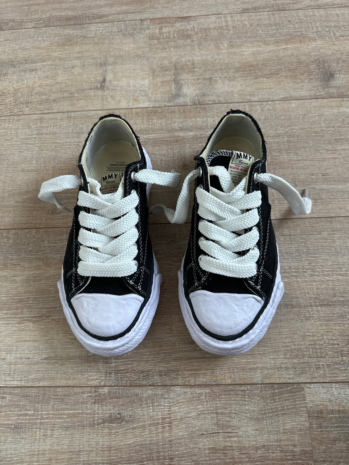 MMY Maison Mihara Yasuhiro Canvas Sneakers Zwart, Ophalen of Verzenden, Nieuw, Zwart, Sneakers of Gympen