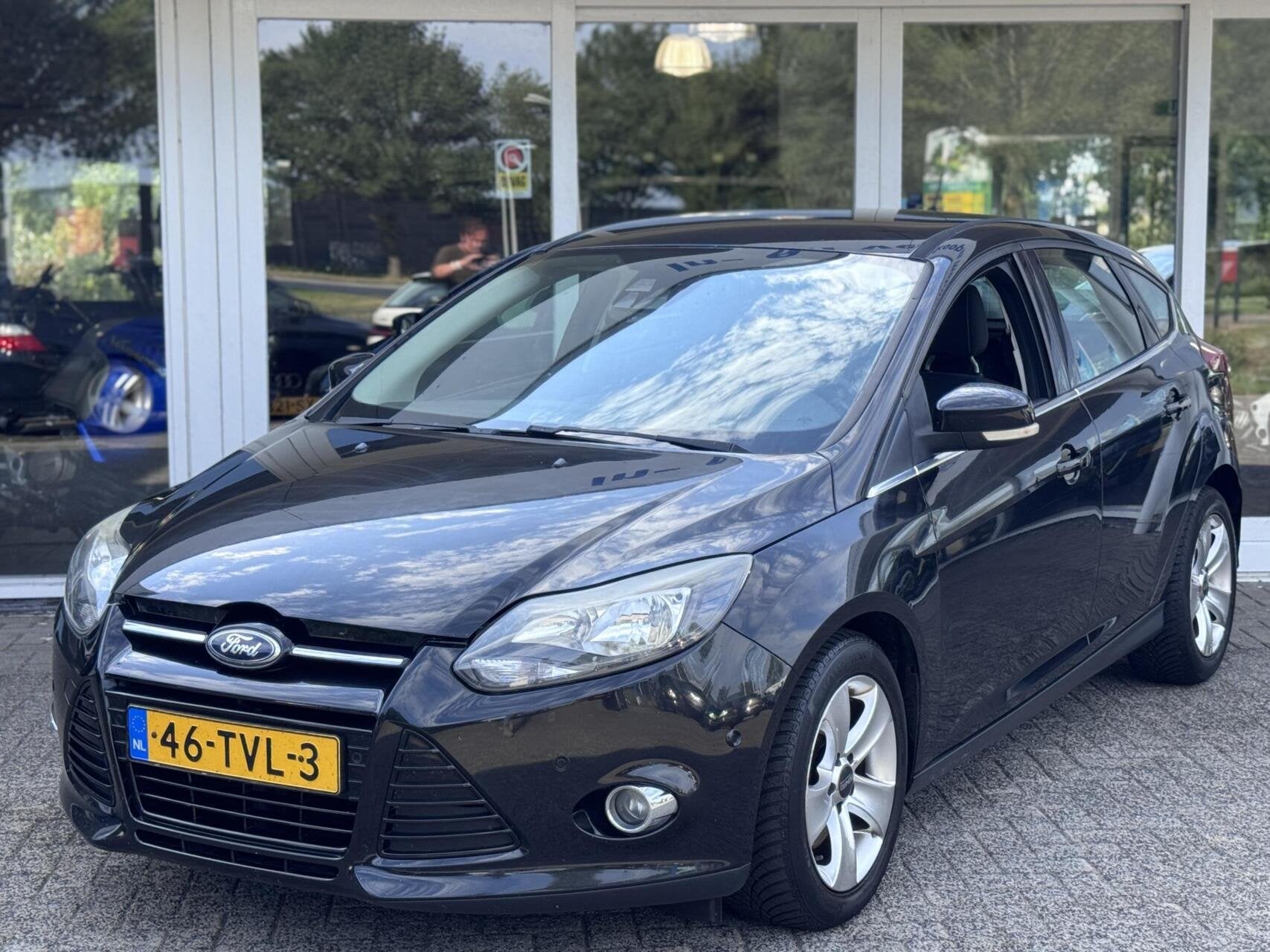 Ford Focus 1.0 EcoBoost Titanium, Handel/Export, Auto's, Euro 5, Gebruikt, Zwart, 635 kg
