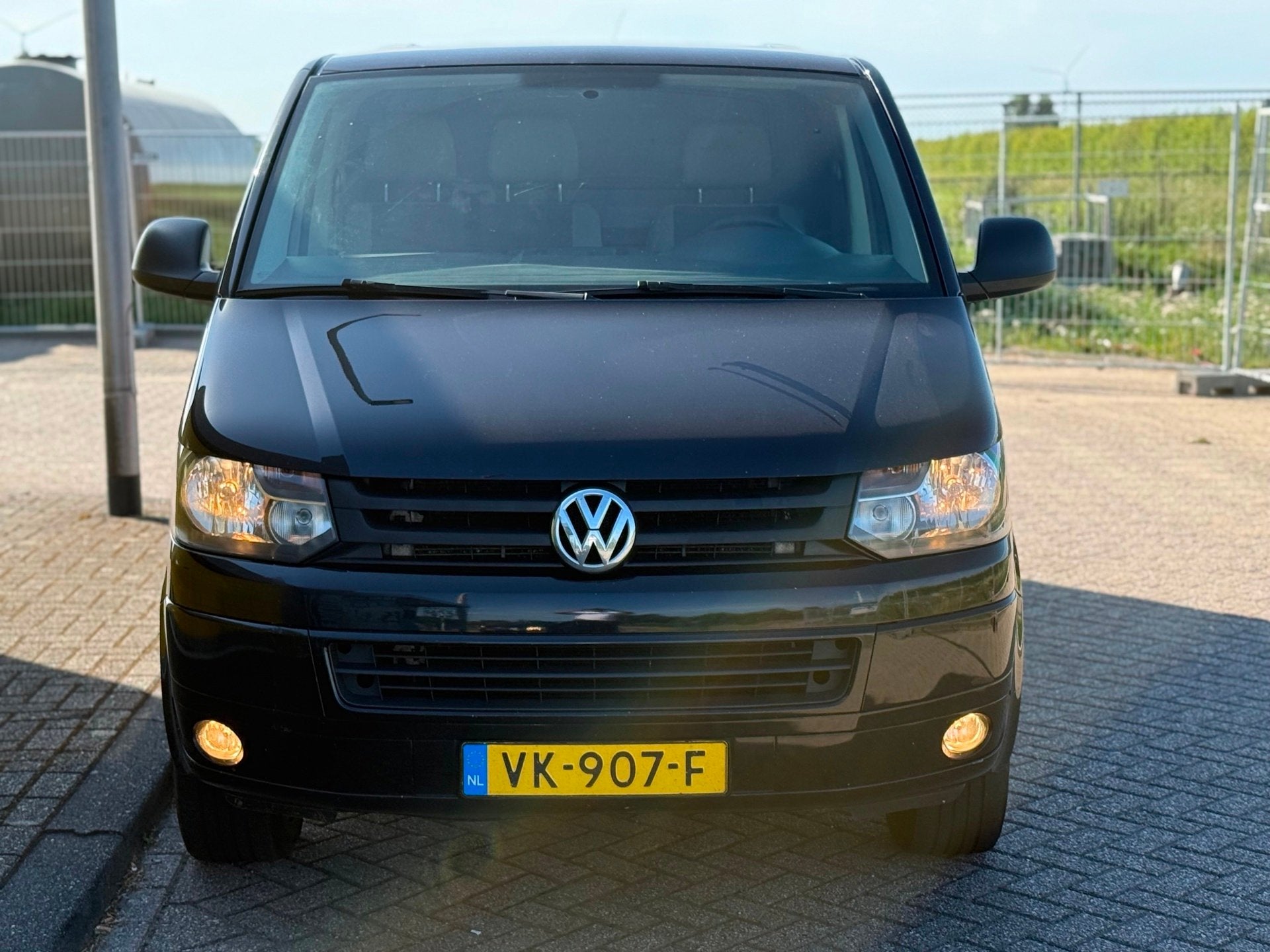 Volkswagen Transporter 2.0 TDI L2H1 Bj 2014 Zwart Lang AIRCO, Auto's, Bestelauto's, Voorwielaandrijving, Euro 5, Gebruikt, Volkswagen
