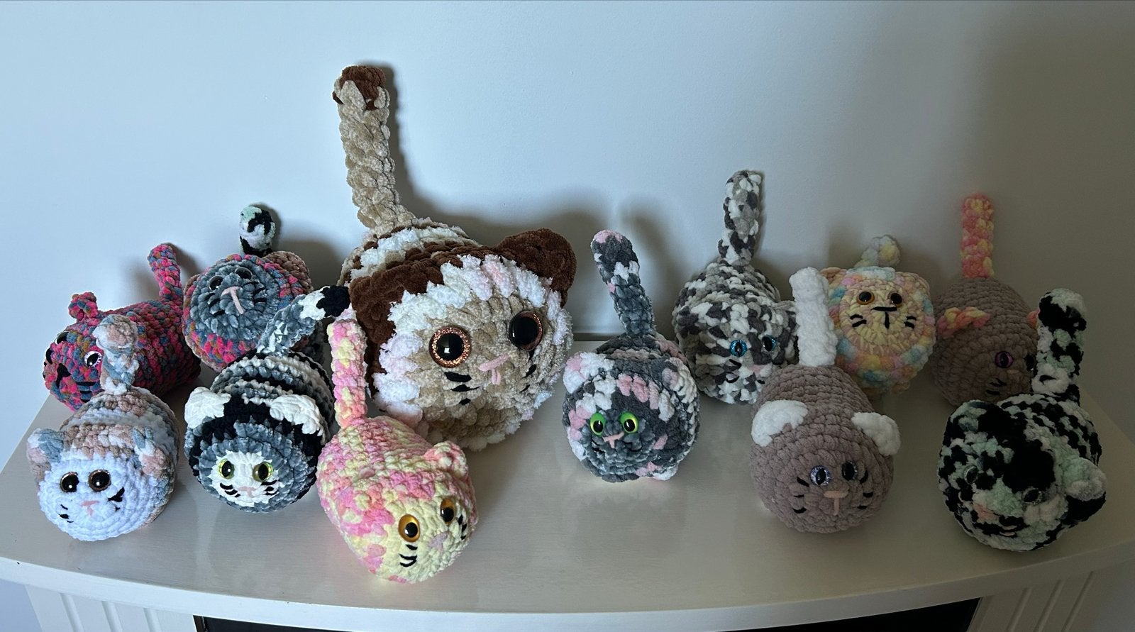 Gehaakte kittens, klaar voor een nieuw huis!, Ophalen, Overige merken, Nieuw, Kat