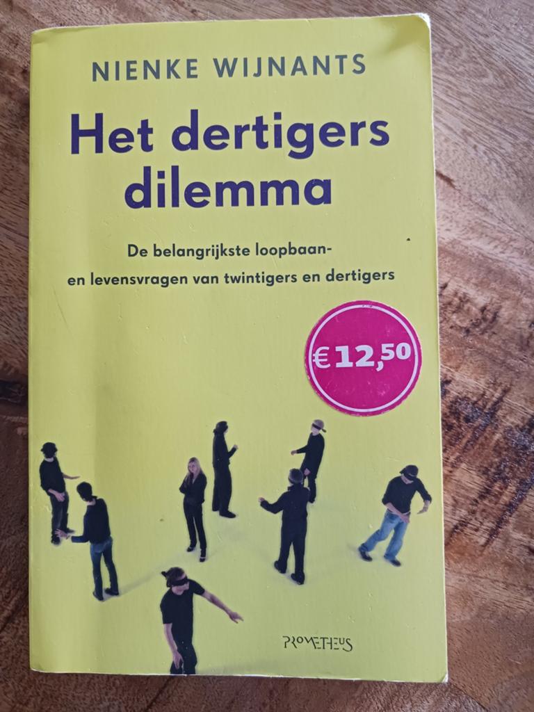 Nienke Wijnants - Dertigersdilemma, Gelezen, Ophalen of Verzenden, Ontwikkelingspsychologie, Nienke Wijnants