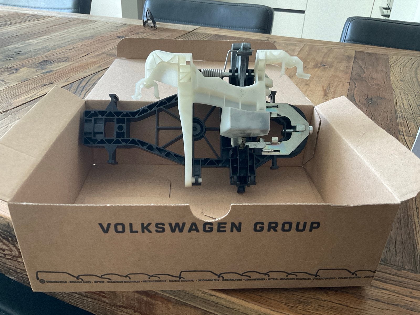 Originele VW Steunbeugel portiergreep schuifdeur T5, Ophalen, Gereviseerd, Volkswagen