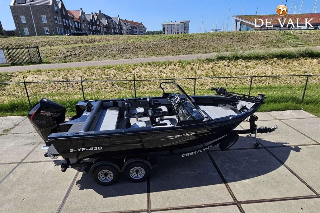 Crestliner 2050 Sportfish 2021 - Sport- en Vissersboot, Watersport en Boten, Speedboten, Ophalen, Aluminium, Zo goed als nieuw