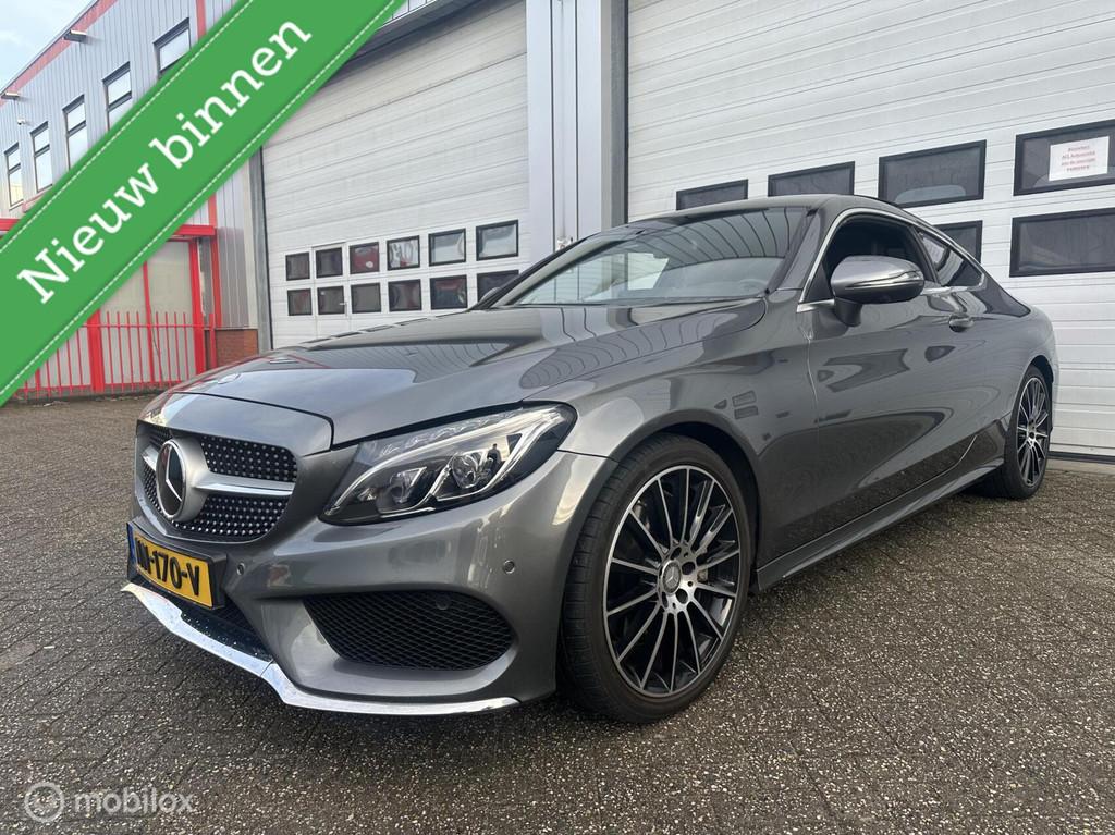 Mercedes C-klasse Coupé 300 Prestige/Pano/AMG/Burmester/Cam, Automaat, Achterwielaandrijving, Euro 6, 4 cilinders