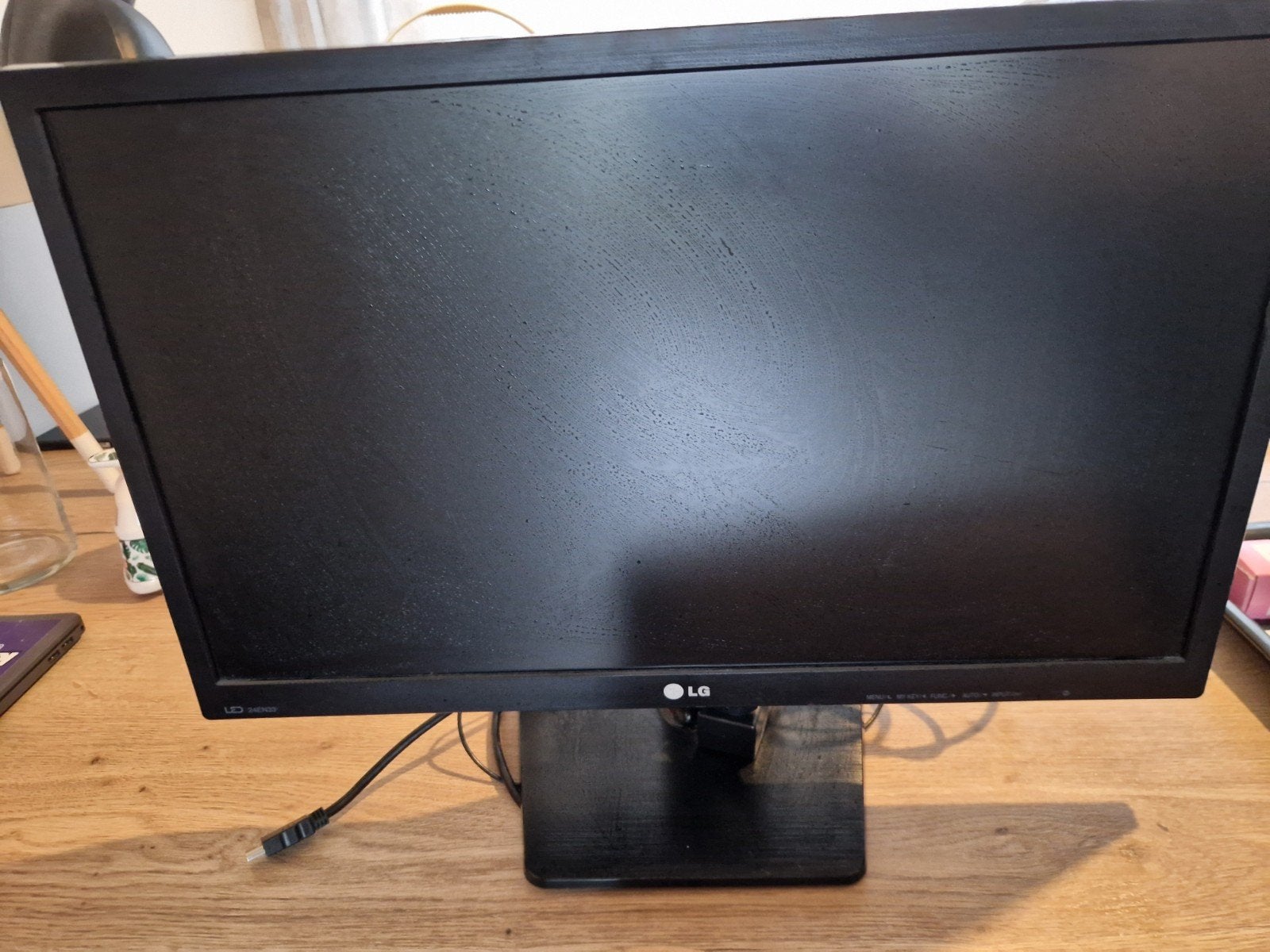 LG LED Monitor 24EN33T - Full HD Scherm, Computers en Software, Monitoren, Gebruikt, Full HD, Ophalen of Verzenden, LG