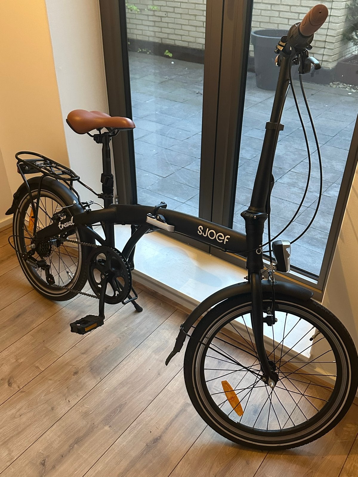 2x SJOEF Travel Vouwfietsen 20 inch | Shimano Versnellingen, 20 inch of meer, Velgrem, Versnellingen, Zo goed als nieuw