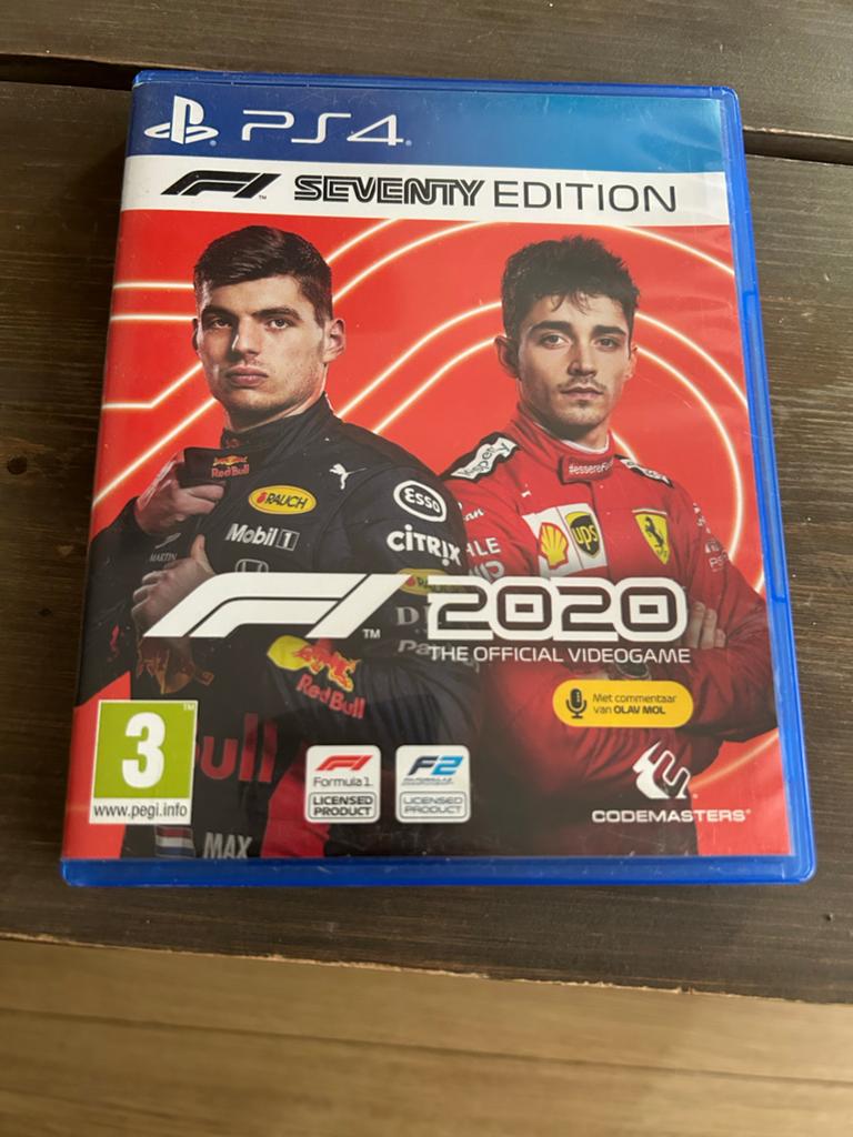 F1 2020 Seventy Edition PS4 - Max Verstappen & Leclerc, Spelcomputers en Games, 1 speler, Racen en Vliegen, Eén computer, Ophalen of Verzenden