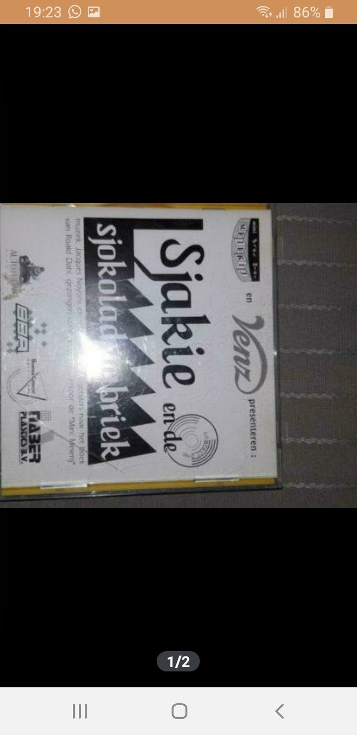 sjakie en de sjokolade fabriek, Ophalen of Verzenden, Zo goed als nieuw, Verhaal of Sprookje