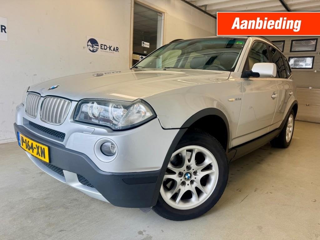 Bmw X3 3.0si Executive 4wd LEER PANO ZEER NETTE AUTO APK BIJ, Auto's, BMW, Automaat, Gebruikt, 2996 cc, Parkeersensor