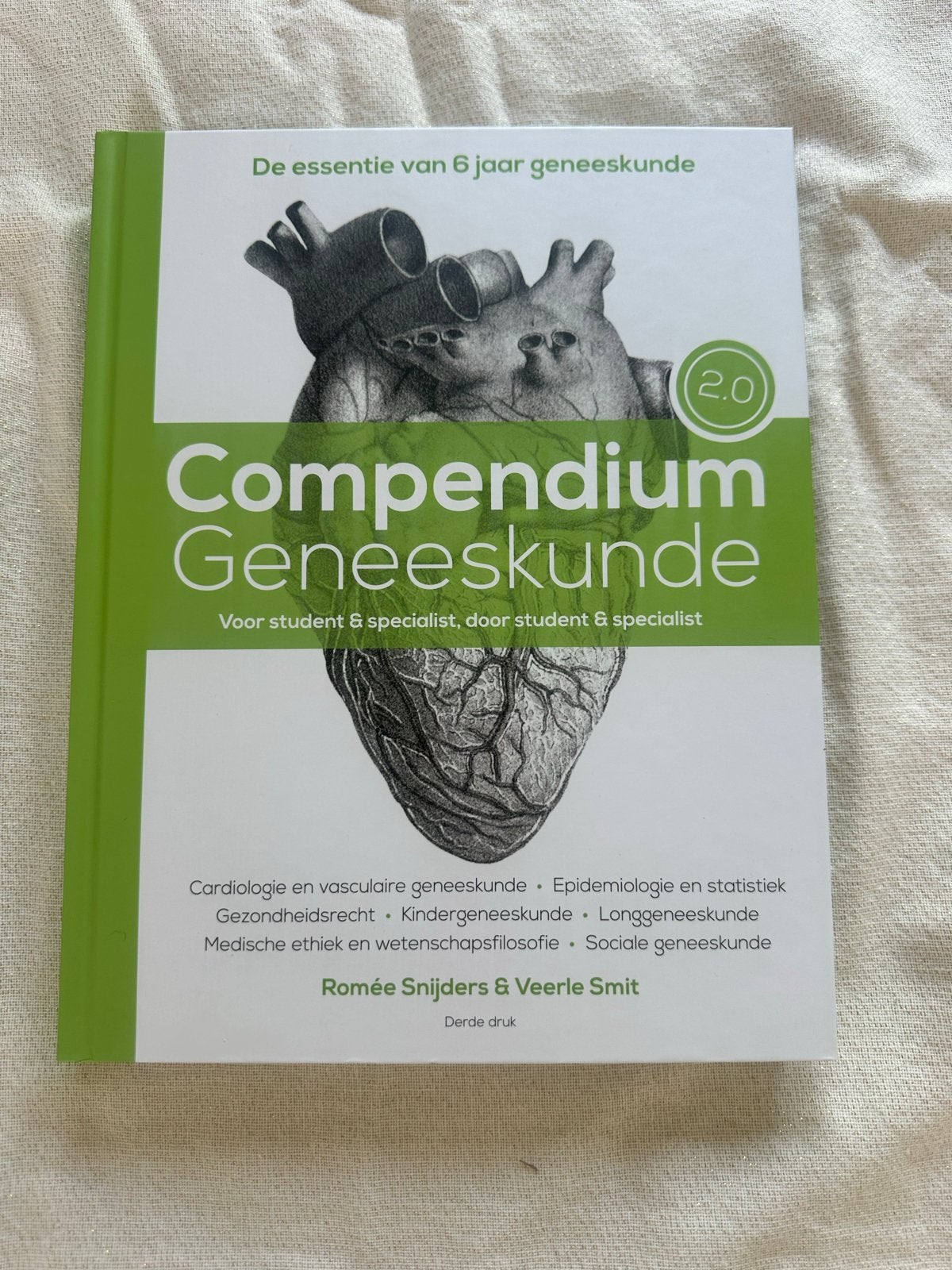 Compendium Geneeskunde 2.0 - Romée Snijders & Veerle Smit, Ophalen of Verzenden, Zo goed als nieuw