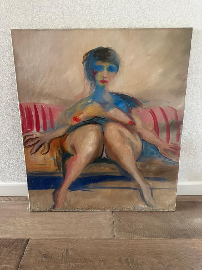 Schilderij op doek, Ophalen of Verzenden