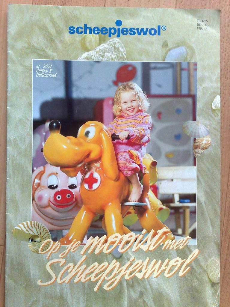 Scheepjeswol mooiste Breien voor kinderen nr 8, Verzenden, Zo goed als nieuw, Breien, Patroon of Boek
