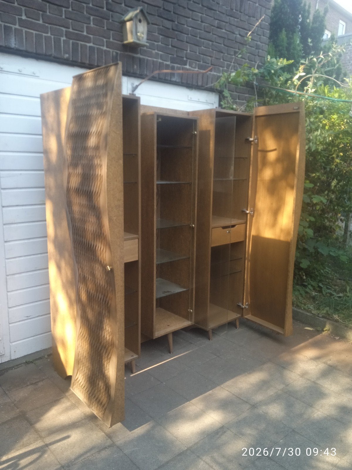 Modernistische wandmeubels wandsysteem wandkast  jaren 60, Ophalen