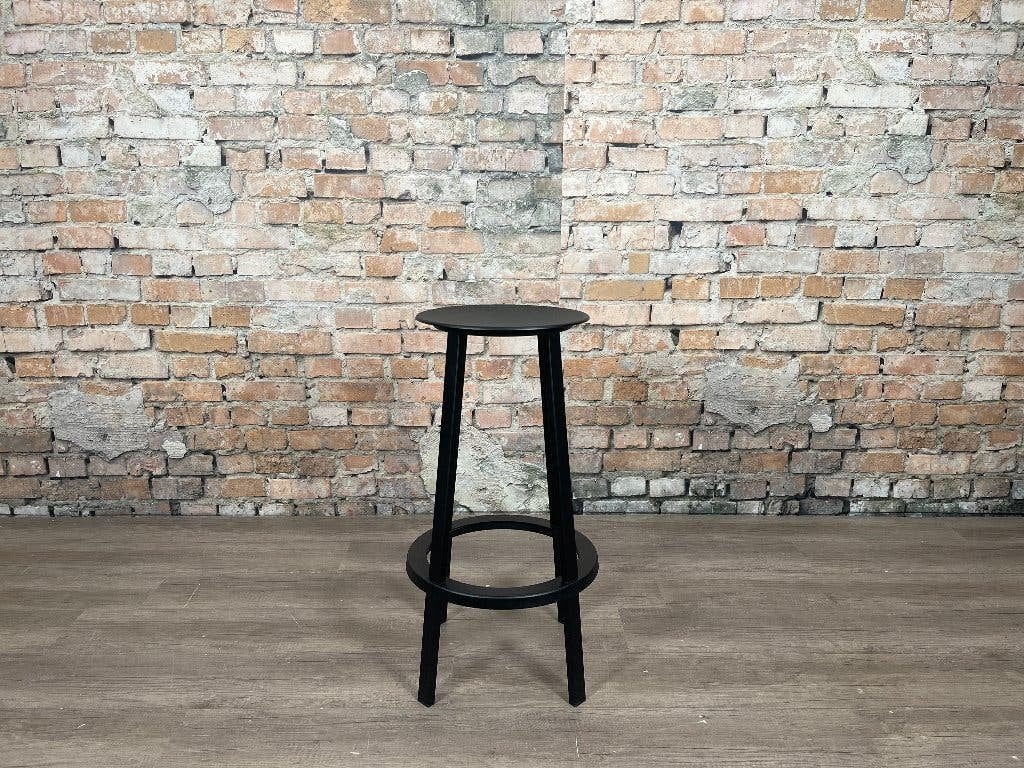 Hay Revolver - zwart | Leon Ransmeier, Ophalen, Kunststof, Met voetsteun, 60 tot 90 cm