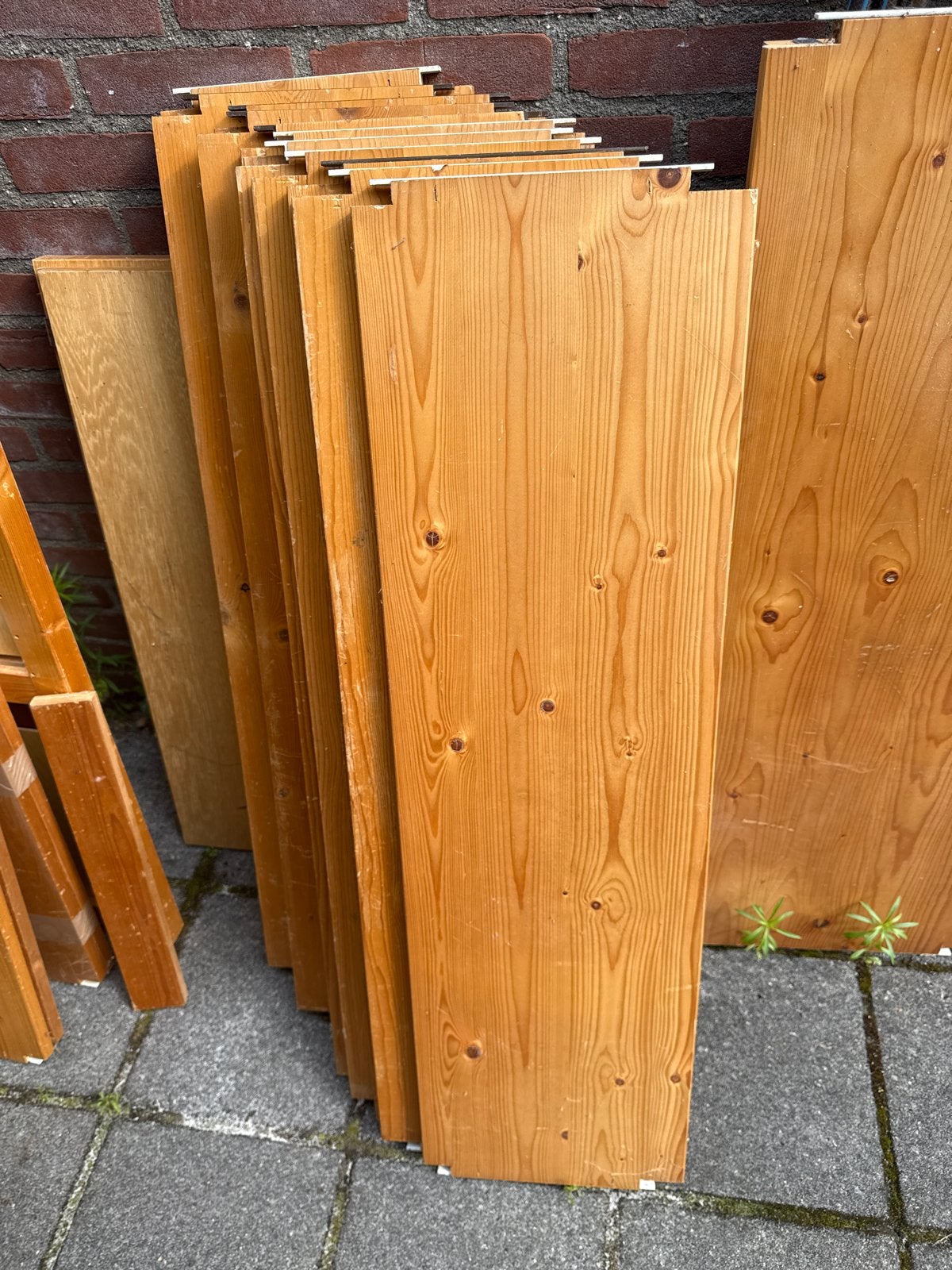 Lundia onderdelen: planken, staanders, blad, deurtjes, Ophalen, Gebruikt
