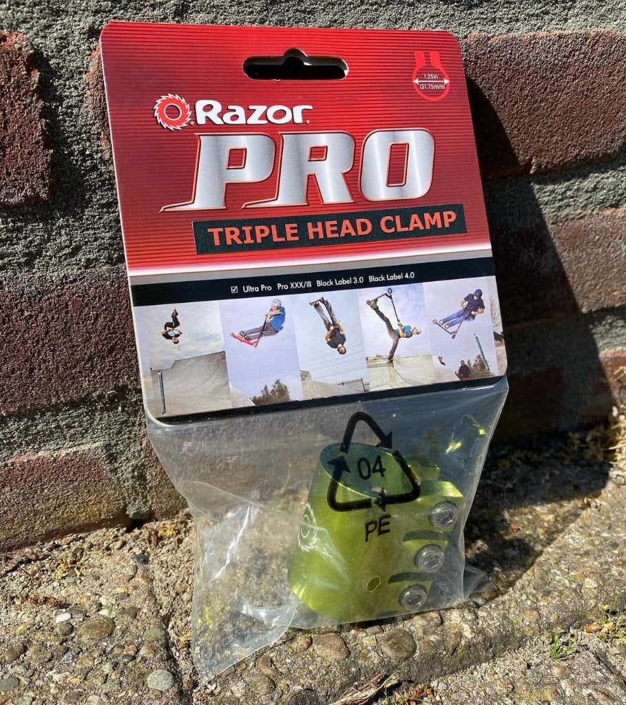 Nieuwe Razor Standard Triple StuntStep Clamp (Groen), Ophalen of Verzenden, Nieuw